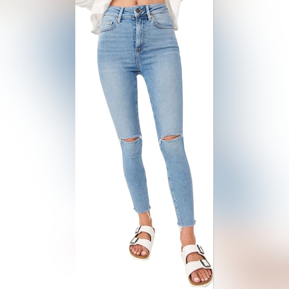 Anthropologie - We The Free - Distressed Skinny Jeans